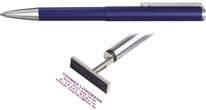 Blue Stamp Pen