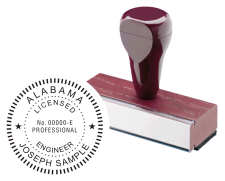 Petersen Specialty - Alabama Professional Engineer Seal Rubber Stamp. This and more professional engineer stamps for every state available now. Order Today!