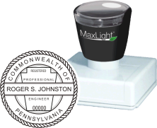 MaxLight Professional Engineer Seal