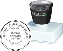 MaxLight Professional Engineer Seal