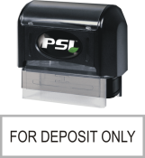Petersen Specialty - Small PSI Endorsement Stamp. This and more check and banking endorsement stamps available now. Order today!