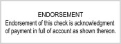 Petersen Specialty - Shiny S-844 Lien Waiver Stamp. This and more checking and lien waiver stamps for your banking and endorsement needs are available now. Order Today!