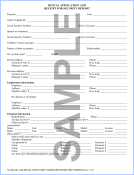 Petersen Specialty - Colorado Legal Forms - Rental Application and Receipt for Security Deposit. This and more legal forms available for download and in store pick up available now. Order Today!