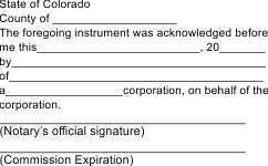 Notary acknowledgment for corporation, corporation acknowledgment, corporation, Notary acknowledgment, acknowledgment, acknowledgment stamp