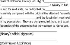 Notary acknowledgment for Certification of Photocopy, Certification of Photocopy, certification, acknowledgment, corporation, Notary acknowledgment, acknowledgment, acknowledgment stamp