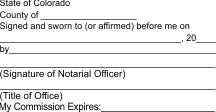 Verification of Oath or Affirmation, Notary affirmation, affirmation, affirmation stamp