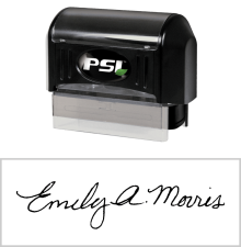 PSI Self-Inking Signature Stamp, signature, Stamp of my signature