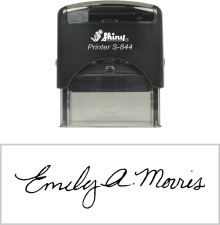 Shiny Self-Inking Signature Stamp, signature, Stamp of my signature