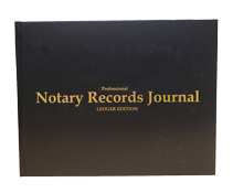 NRB-LGR-HC - Professional Notary Records Journal. Ledger Edition
Hard Cover