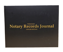 NRB-LGR-HC - Professional Notary Records Journal. Ledger Edition
Hard Cover